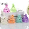 Fun Novelty Gifts for Kids Christmas Tree Stress Ball, Soft TPR Squeeze Toy Relief, Glow Hand Exercise Squeezing Balls In Dark Fidget Sensory