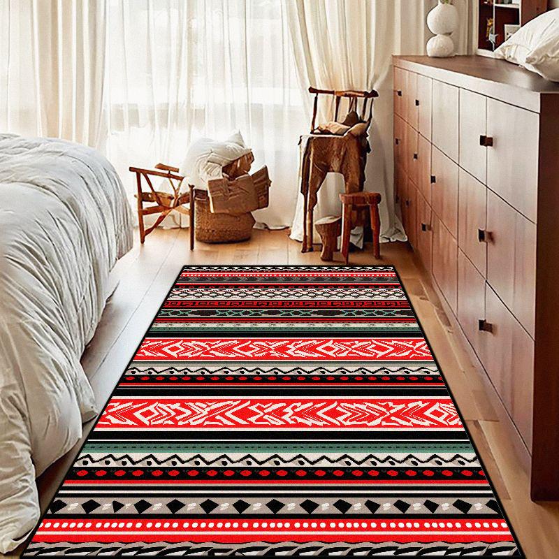 Morocco Style Decorative Rug for Living Room Big Size Soft Non-slip Mat for Kids Easy Cleaning Dining Room Carpet Customizable