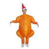 Inflatable Cute Cartoon Turkey Costume for Halloween and Parties