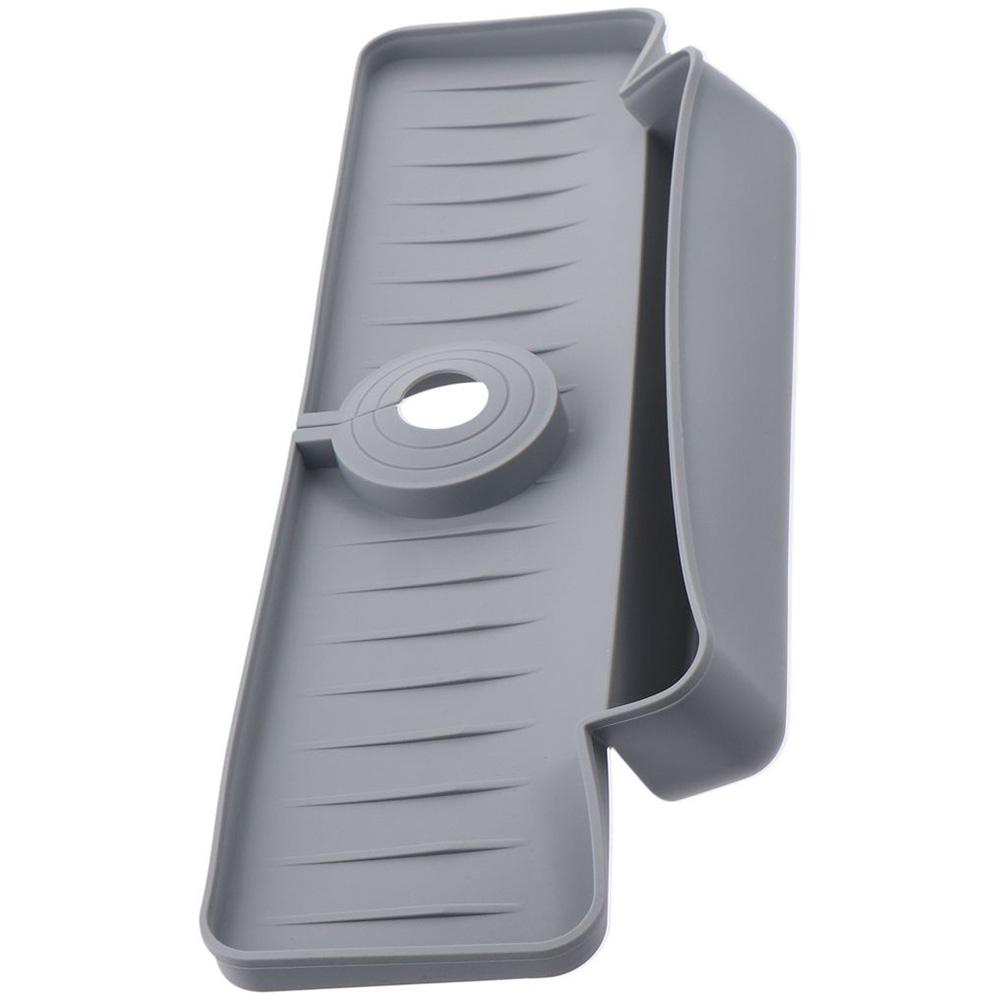 Benkeplate vask sprutbeskyttelsespute avløpsmatte vask svampholder myk ny kran vannfangerbrett