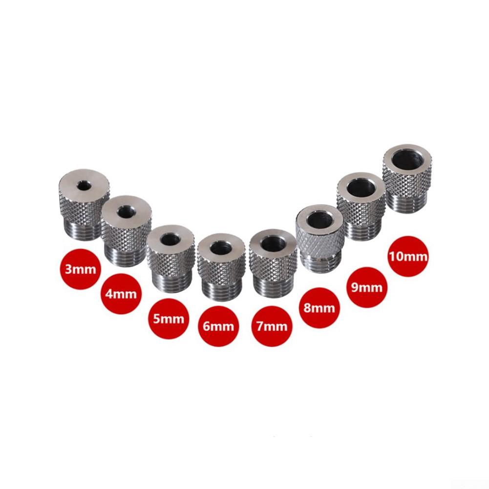 1 bucșă de burghie pentru accesorii de găurit pentru prelucrarea lemnului