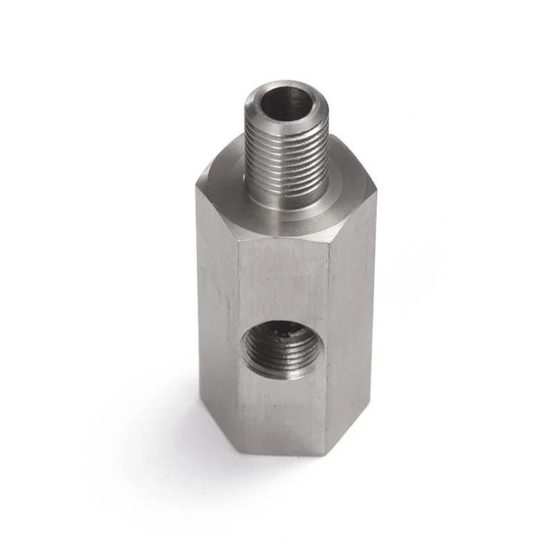 High Quality Stainless Steel Oil Pressure Sensor Adapter 1/8NPT To M12 M10 M14 1/8NPT 1/4NPT Connector