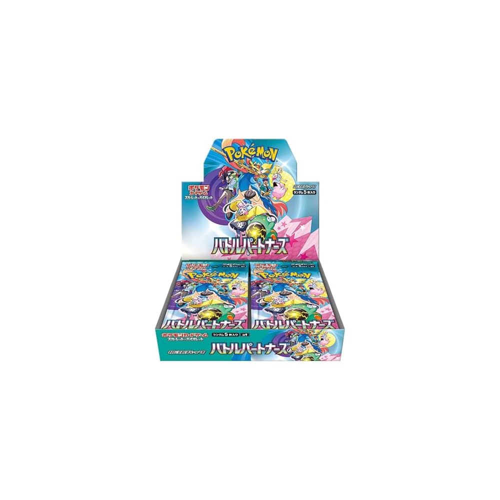 Pokemon Scarlet and Violet Battle Partners Expansion Pack Box Trading Card Game
