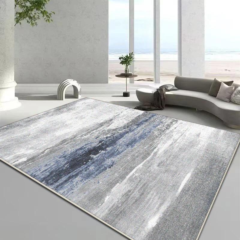 Nordic Abstract Carpet Living Room Rendering Decoration Sofa Large Area Rugs 200x300 Cm Outdoor Active Non-slip Mat Customizable