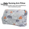 Arm Pillow, Cartoon Pattern Cradle Pillow, Comfortable Neck Support Pillow for Baby Nursing Breastfeeding