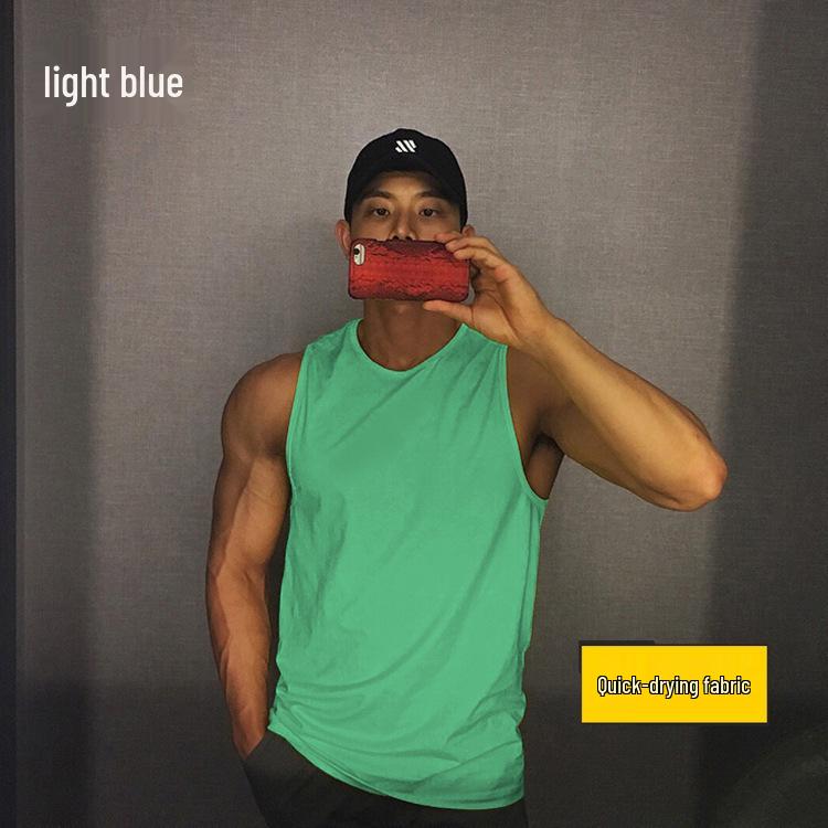 

Men s Summer Mesh Sleeveless Gym Training Tank Top M