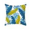 Peach Skin Printed Pillowcase Small Fresh Nordic Green Plant Sofa Cushion Cushion Cover Home Supplies