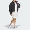 Adidas Originals FW24 PF Kurz DN Lässig Stehkragen Reißverschluss Einfarbig Warm Daunenjacke Damenjacke Schwarz JP1808