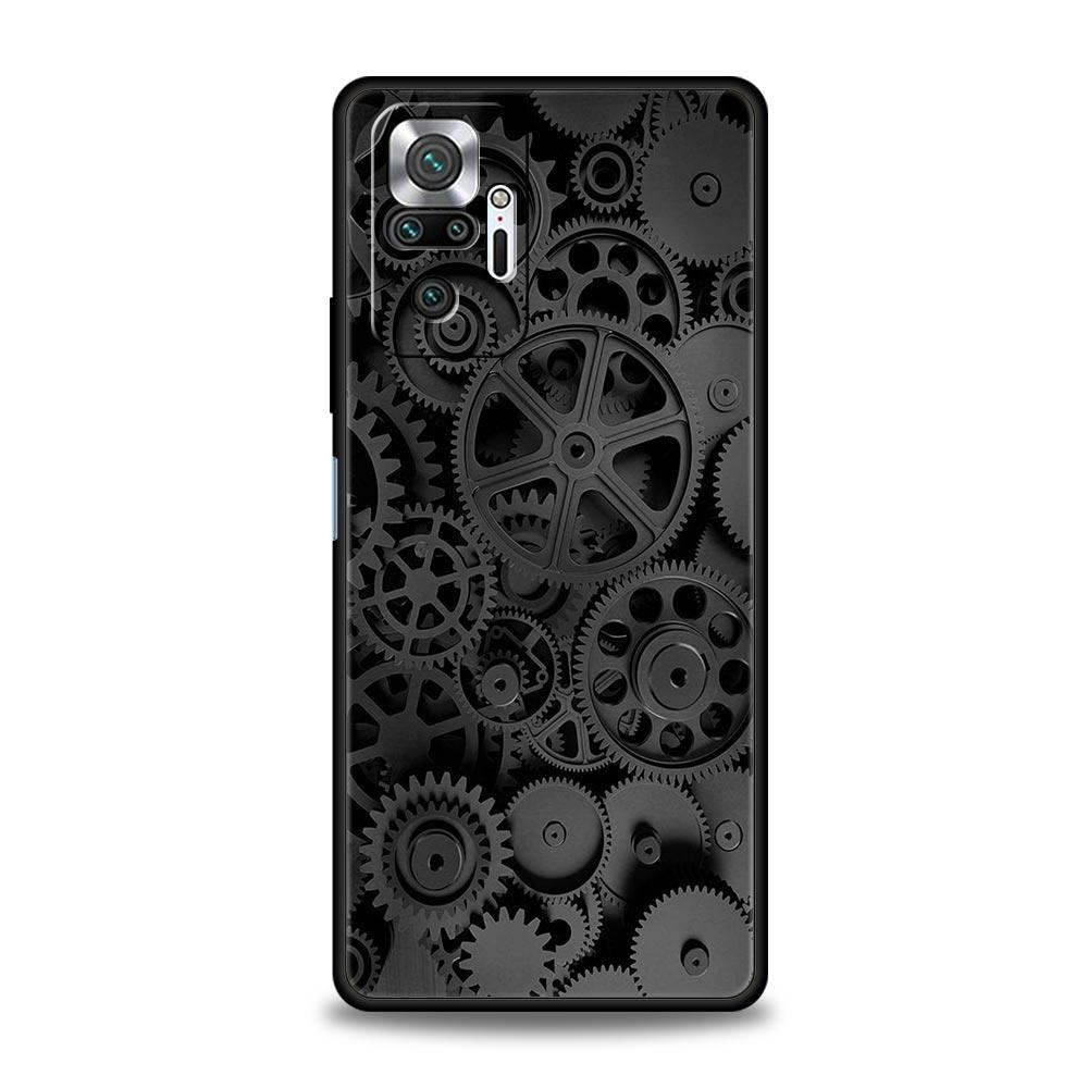Inside Motherboard Circuit Board Phone Case For Xiaomi Redmi Note 12 11 10 Pro Plus 9S 9 8 7 9T 8T 9C 9A 5G K40 Gaming Cover