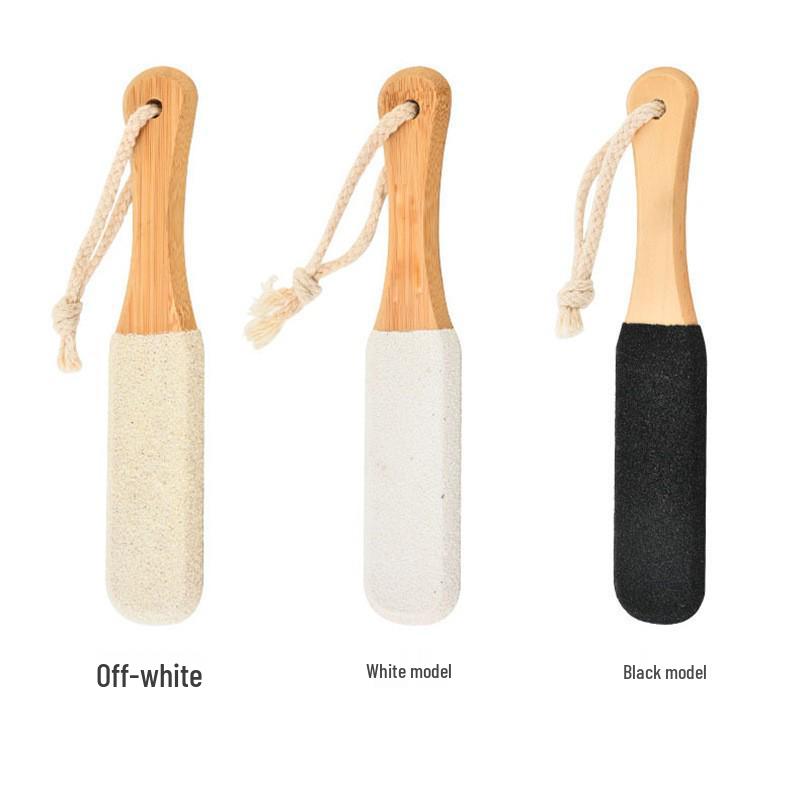 Bamboo Wood Foot Grinder: Pedicure File and Dead Skin Remover