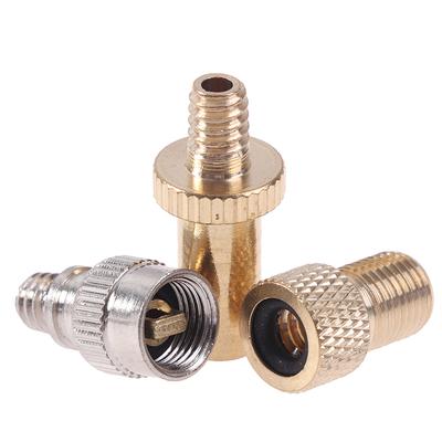 Lot de 3 adaptateurs de valve Presta vers Schrader pour vélo, rallonge de valve, outils de pompe