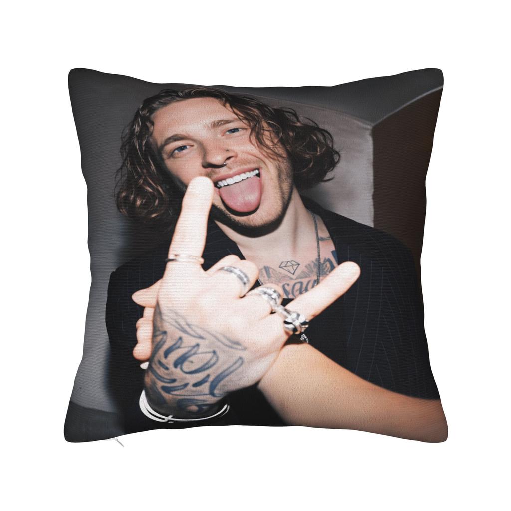 E-Egor Kreed EK Rapper Pillow Cover Funny Pillow Case For Sofa Home Decoration Custom Cushion Cover Birthday Gift