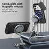 KEYSION Magnetic Phone Case for HONOR 600 600 Pro 5G Slide Camera Protection Upright Kickstand 360° Ring Shockproof Back Cover