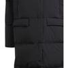 adidas Sportswear Big Baffle Coat Long Down Jacket Water Repellent Loose Fit Black Women IK3159