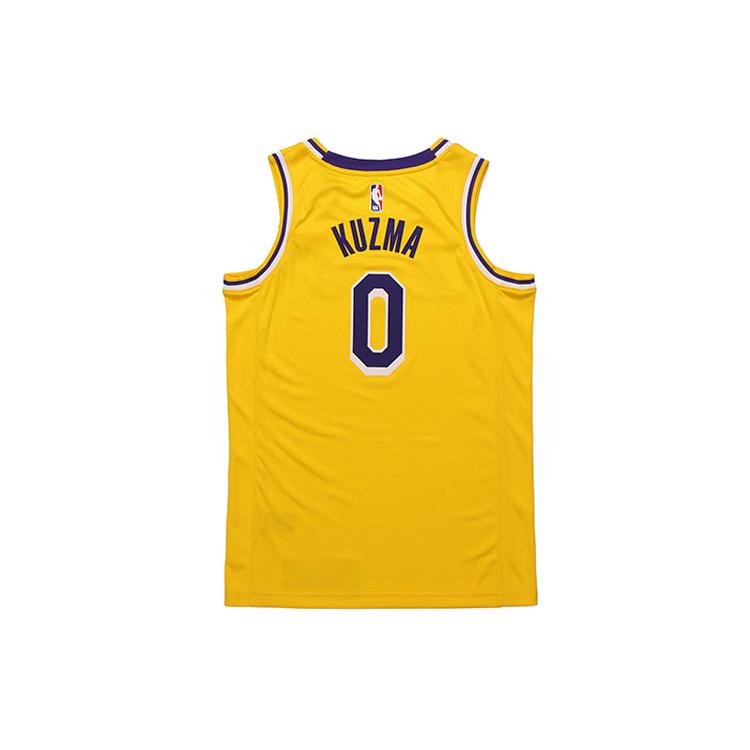 Nike Basketball Jersey Men's Amarillo Yellow CW3669-735