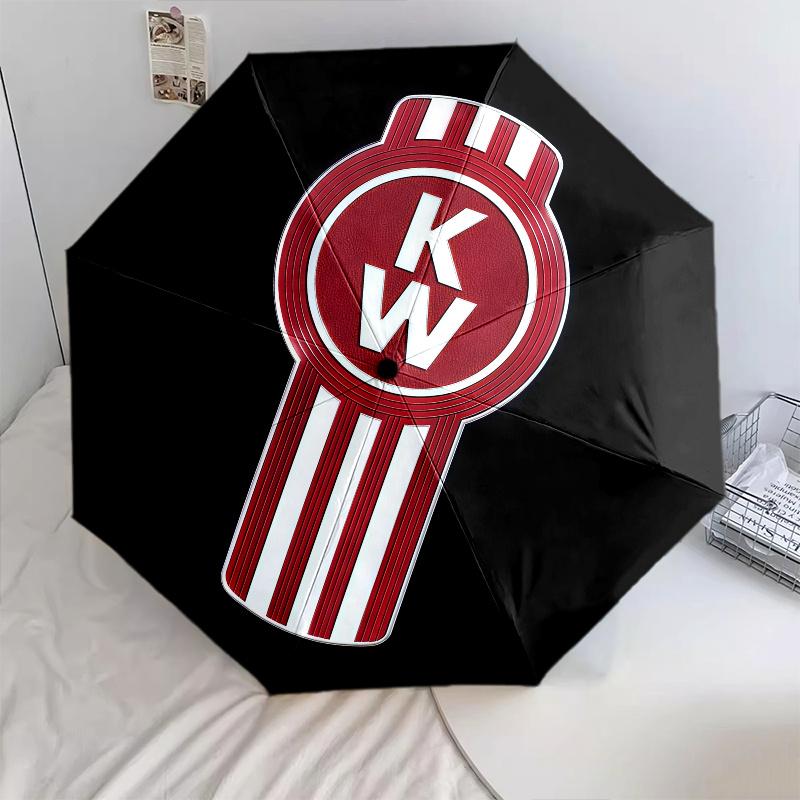 Kenworth , automatic folding umbrella, portable and foldable design, 8 ribs, a Christmas or birthday gift.