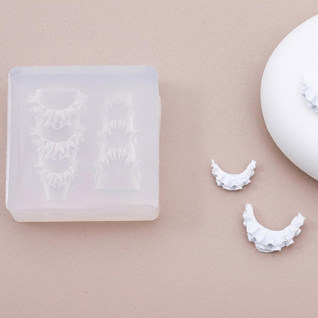 Multipurpose Nail Art Silicone Mould for 3D Designs Butterfly Flower Moon Patterns Portable for Acrylic Craft Supplies