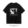 Bauhaus Music Tshirt Man Fashion Casual Gothic Rock and Roll Cotton Graphic T Shirts Camisetas
