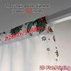 2pcs,Curtains Christmas Tree Ornaments Gifts (5) Modern Creative Curtains Fabric Curtains Versatile All Decorative for Living