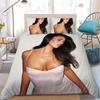 Fashion Leah Halton Duvet Cover Set Home Style Bedding Soft Laundry Cotton Bed 3 Piece Set Student Dormitory Gift