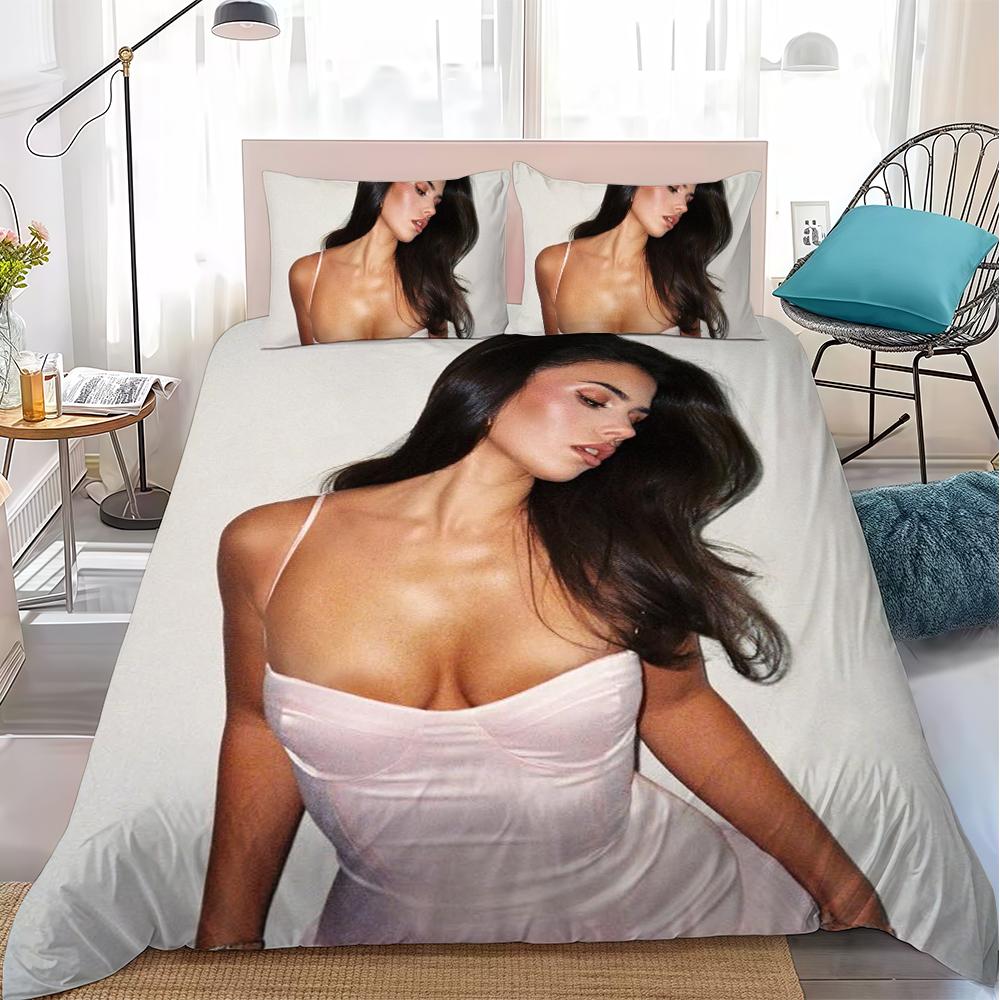 Fashion Leah Halton Duvet Cover Set Home Style Bedding Soft Laundry Cotton Bed 3 Piece Set Student Dormitory Gift