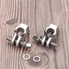 2Pcs Drum Expansion Clip Convenient Drum Clamp Connector Mounting Clamps Metal Drum Rack Clamp Hardware Enduring