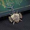 Tears of The Kingdom Keychain Breath of the Wild Key Chain Keychains for Men Game Accessories Car Key Ring Pendant llaveros