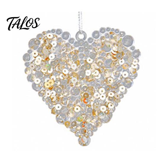 Reusable Party Hanging Ornaments Faux Crystal Christmas for Tree, Clear Snowflake/Starfish/Heart/Bird/Horse Decoration Shatterproof Seasonal