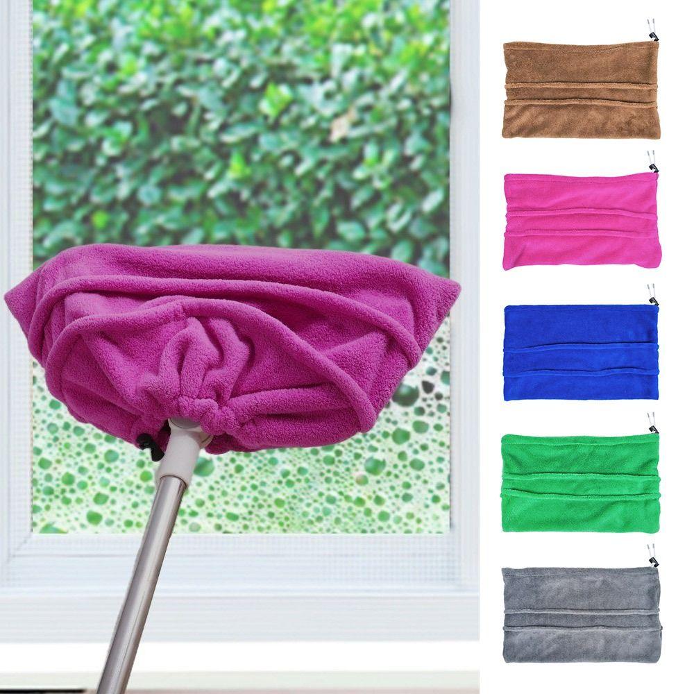 Reusable Broom Cover Drawstring Floor Cleaning Towel Durable Floor Mop Covers  Cleaning Accessories