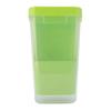 Cilantro Storage Container Plastic Transparent Reusable Easy To Clean Multipurpose Asparagus Container for Refrigerator Kitchen