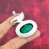 Emerald Pendant, 925 Sterling Silver Pendant Gemstone Jewelry, Handmade Pendant Amazing Jewelry, Gift For Her