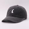 Cotton Washed Baseball Cap Vintage Trucker Curved Brim Men Women