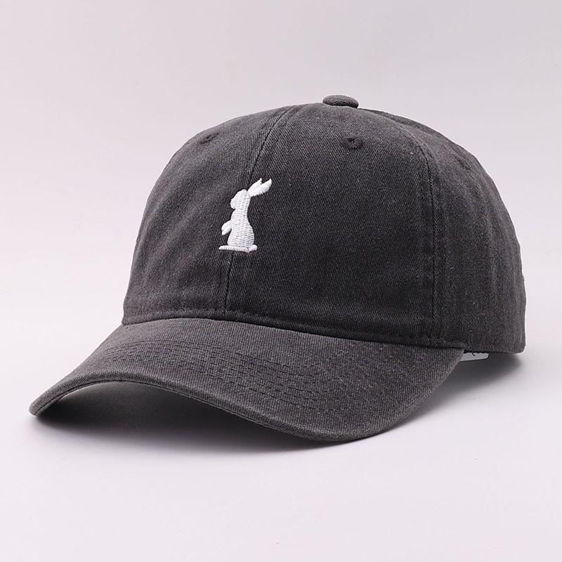 Cotton Washed Baseball Cap Vintage Trucker Curved Brim Men Women