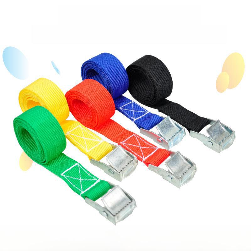 Black Zinc Alloy Buckle Strap for Cargo Luggage with Polypropylene Tightening Wire