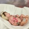 Reborn Bebe Levi Neugeborenenpuppen, schlafendes Baby, handgefertigt, bemalt, lebensechte 3D-Haut mit sichtbaren Adern, Puppenspielzeug
