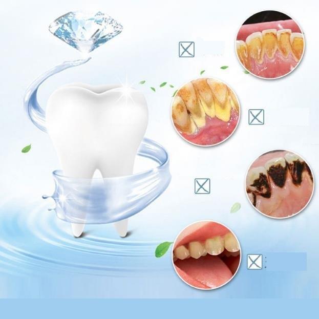 4 in 1 speziell für Erwachsene, wiederaufladbarer USB-Zahnreiniger, Mini-Elektronische Zahnbürste, Ultraschall-Zahnbürstenreiniger