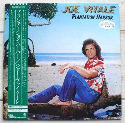 LP Record JOE VITALE  Plantation Harbor P11040Y ASYLUM 1981 Japan Rock Used