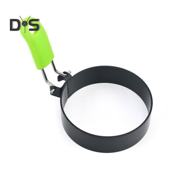 

Форма для яиц в форме сердца из нержавеющей стали с антипригарным покрытием, в форме цветка, звезды, блинов, омлета, для жарки яиц, приготовления завтрака, сэндвича, бургера зелёный