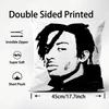 PPlayboi CartiI Rapper Cushion Cover Plush Fabric Soft DoubleSided Printed Sofa Warm Winter Home Child Gift Pillow Case
