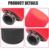 2 PCS Motorcycle Air Filter, Elbow Straight Sponge Air Filter, Repair Replacement Conversion Accessories, Fits for Most 50cc-300cc Motorcycles