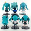 Nouveau set Anime nouvelle figurine Hatsune Miku ornements de mini personnages kawai Hatsune décoration de table pour la maison jouet adulte cadeau enfant