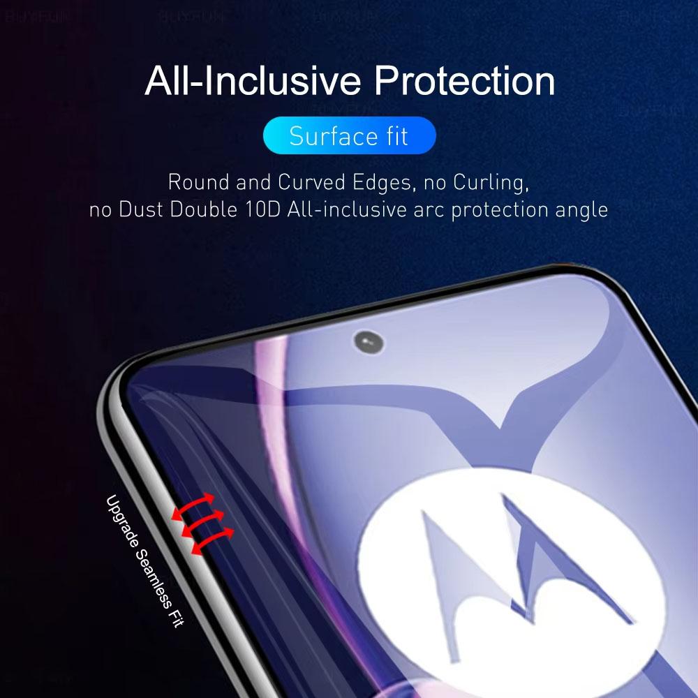 4 Stück Hydrogel-Folie für Motorola G85 G84 G14 G72 G82 G45 G55 G35 G75 Moto Edge 40 50 30 Neo Pro Edge 60 Fusion Displayschutz