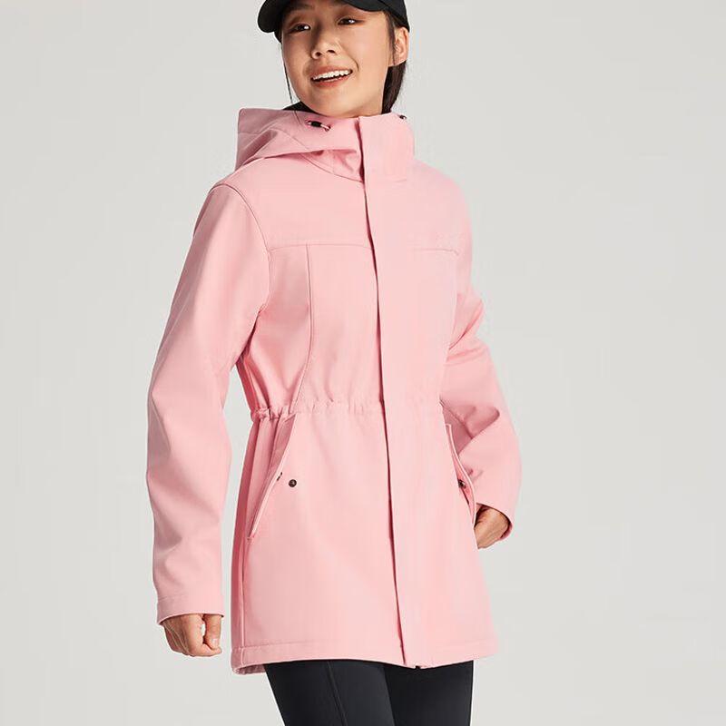 TECTOP Women's Fleece-Lined Softshell Jacket