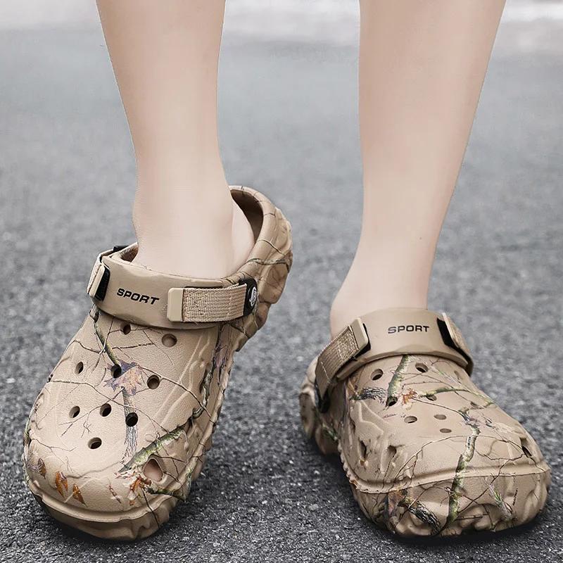 Summer Beach Slippers Men Men Summer Clogs for Men Outdoor Slide Sandals Man Garden Shoes Male Summer Clogs