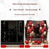 Romantic Double-Layer Balloons for Wedding & Engagement Decor