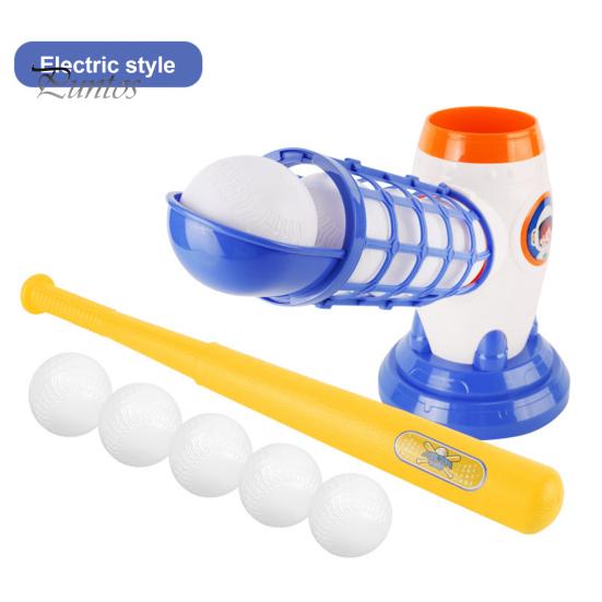 Youth Baseball Training Equipment Kids Pitching Machine Independent Simple Operation Sports Accessories Auto Release Battery Powered Trainer Supplies