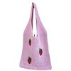 New Bag Japanese and Korean Tote Bag Strawberry Bag Knitted Bag Hollow Bag Beach Bag Woven Bag