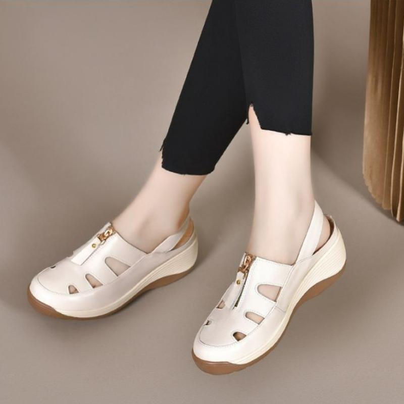 Spring and Summer New Women's Shoes Platform Wedge Sandals High Heel Fashion Simple Shoes