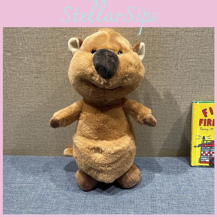 Cartoon Quokka Setonix Brachyurus Plüschtier Spielzeug Für Kinder Geschenk Geburtstag