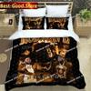 3D Print Fashion Rapper Rod Wave Bedding Set Boys Girls Twin Queen King Size Duvet Cover Pillowcase Bed Boys Adult Bedroom